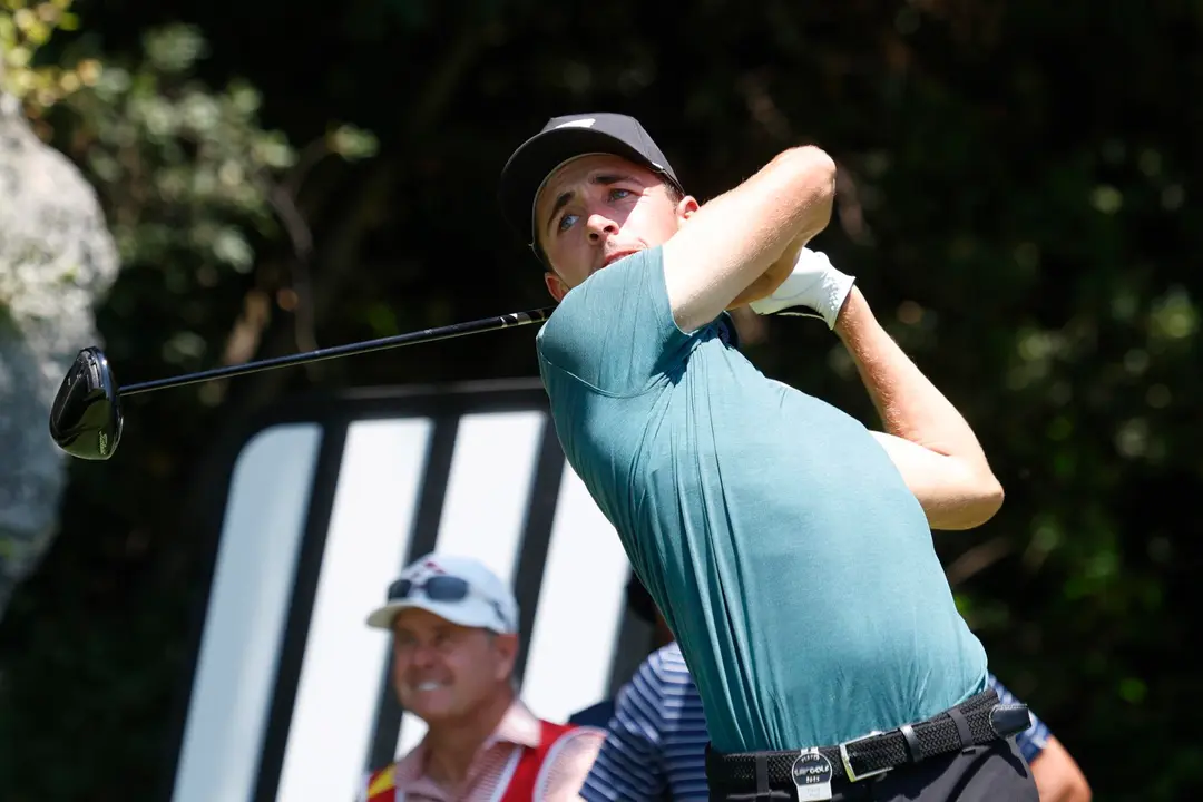 El golfista espa&ntilde;ol David Puig en una imagen de archivo. EFE/A.Carrasco Ragel