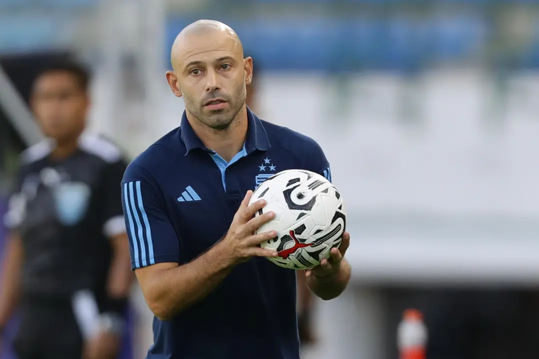El seleccionador de Argentina Javier Mascherano en foto de archivo de Rayner Pe&ntilde;a R. EFE
