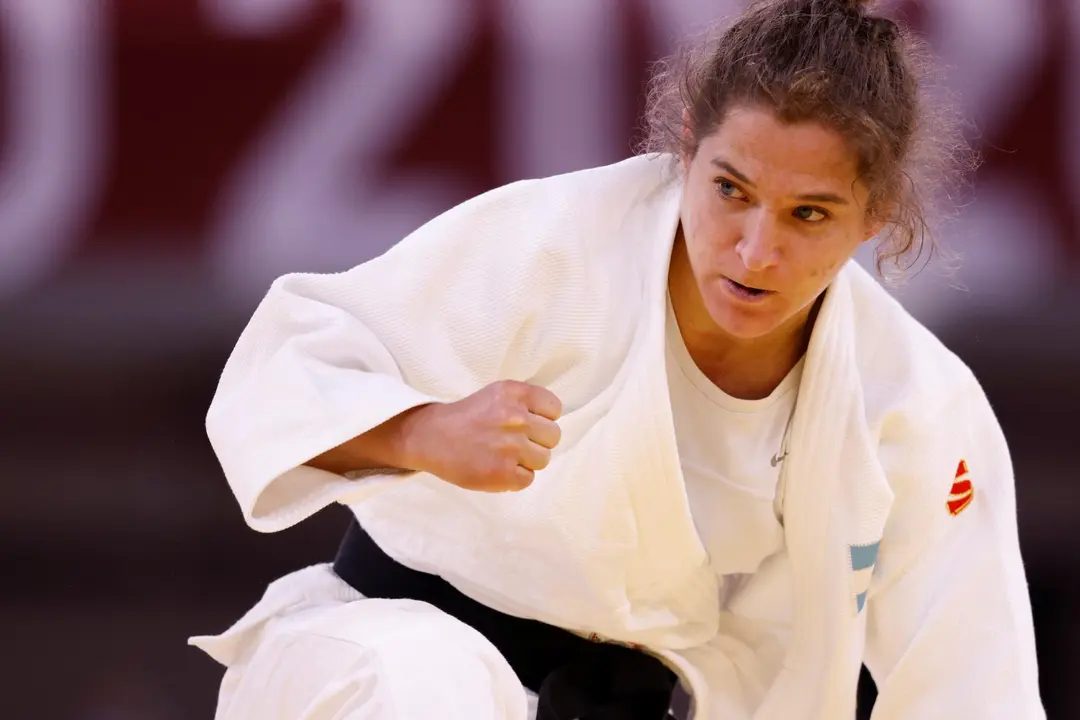 Fotograf&iacute;a de archivo de la judoca argentina Paula Pareto. EFE/ Juan Ignacio Roncoroni