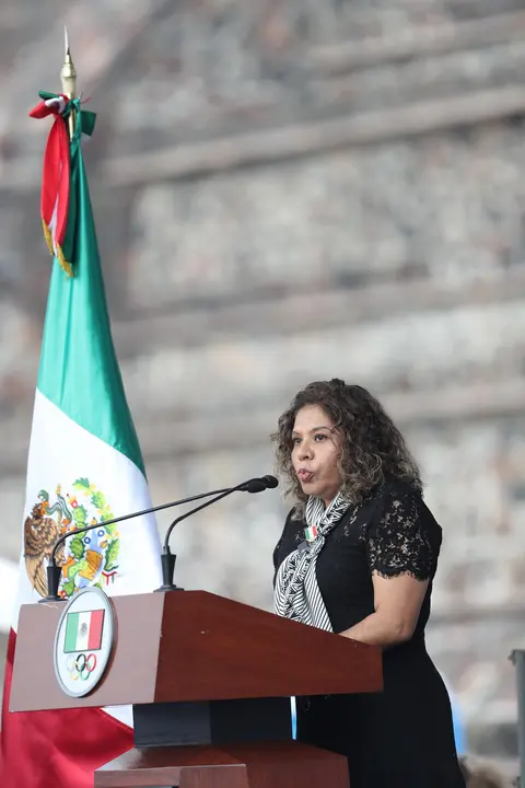 Imagen de archivo de la presidente del Comit&eacute; Ol&iacute;mpico Mexicano (COM), Mar&iacute;a Jos&eacute; Alcal&aacute;. EFE/ Sashenka Gutierrez