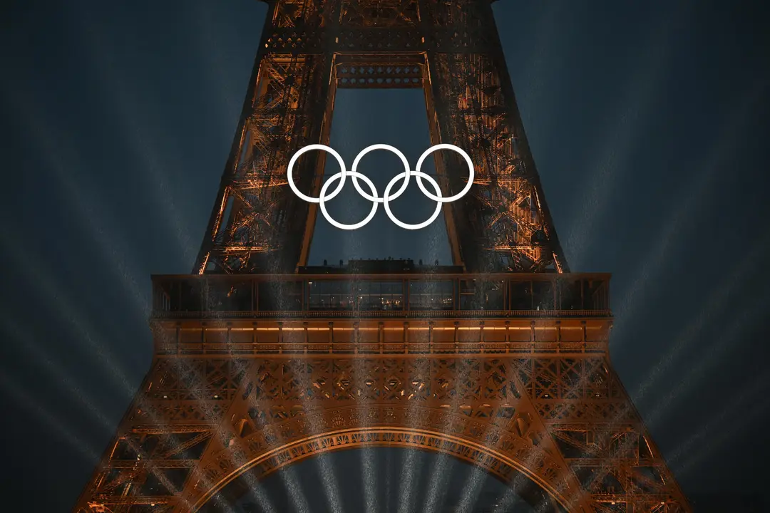 Fotograf&iacute;a de archivo de la Torre Eiffel durante la ceremonia de inauguraci&oacute;n de los Juegos Ol&iacute;mpicos de Par&iacute;s 2024. EFE/Joel Marklund POOL