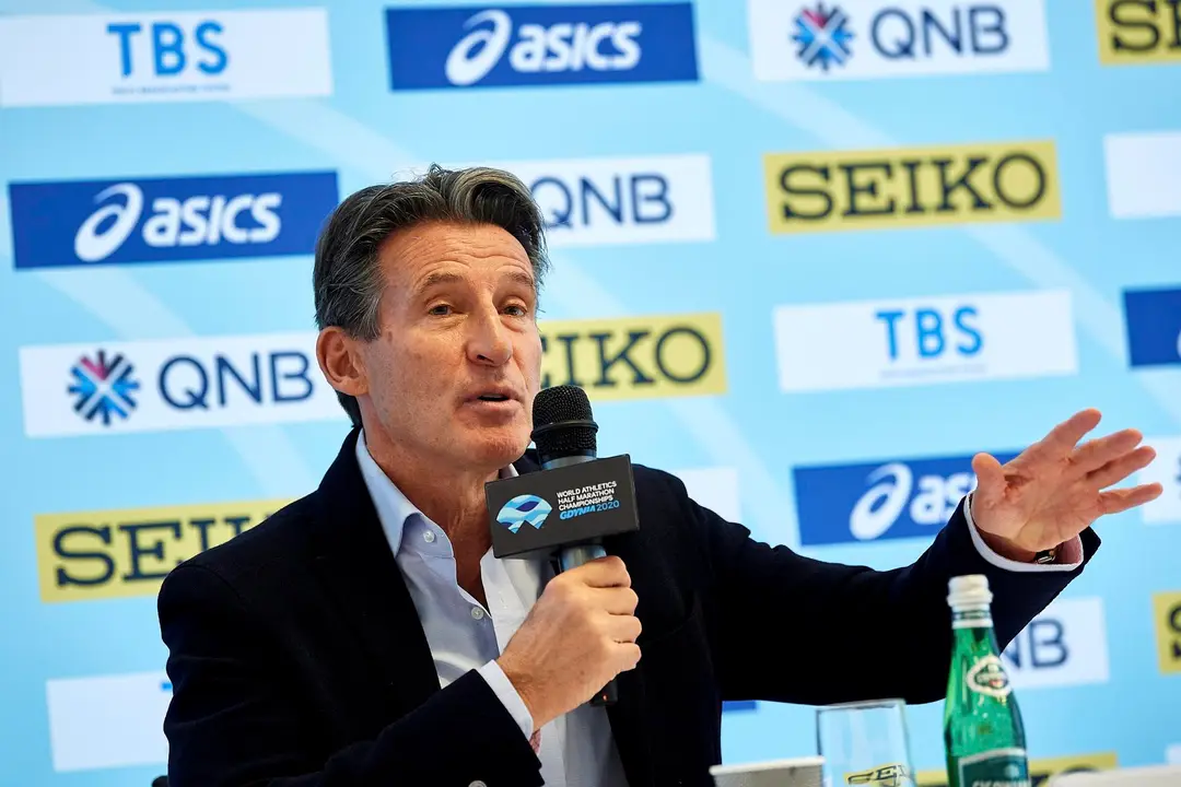 Foto de archivo del brit&aacute;nico Sebastian Coe, presidente de la federaci&oacute;n internacional de atletismo y candidato a la presidencia del COI. EFE/EPA/Adam Warzawa