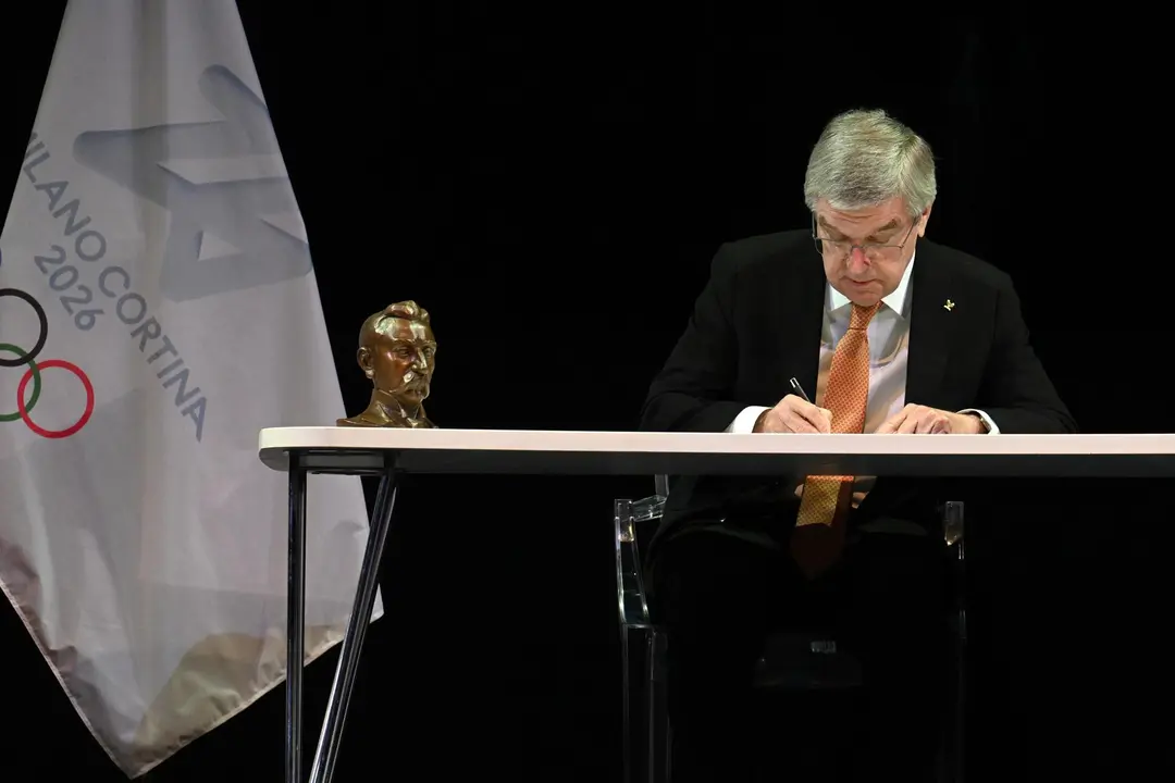 El presidente del Comit&eacute; Ol&iacute;mpico Internacional, el alem&aacute;n Thomas Bach EFE/EPA/DANIEL DAL ZENNARO/Archivo