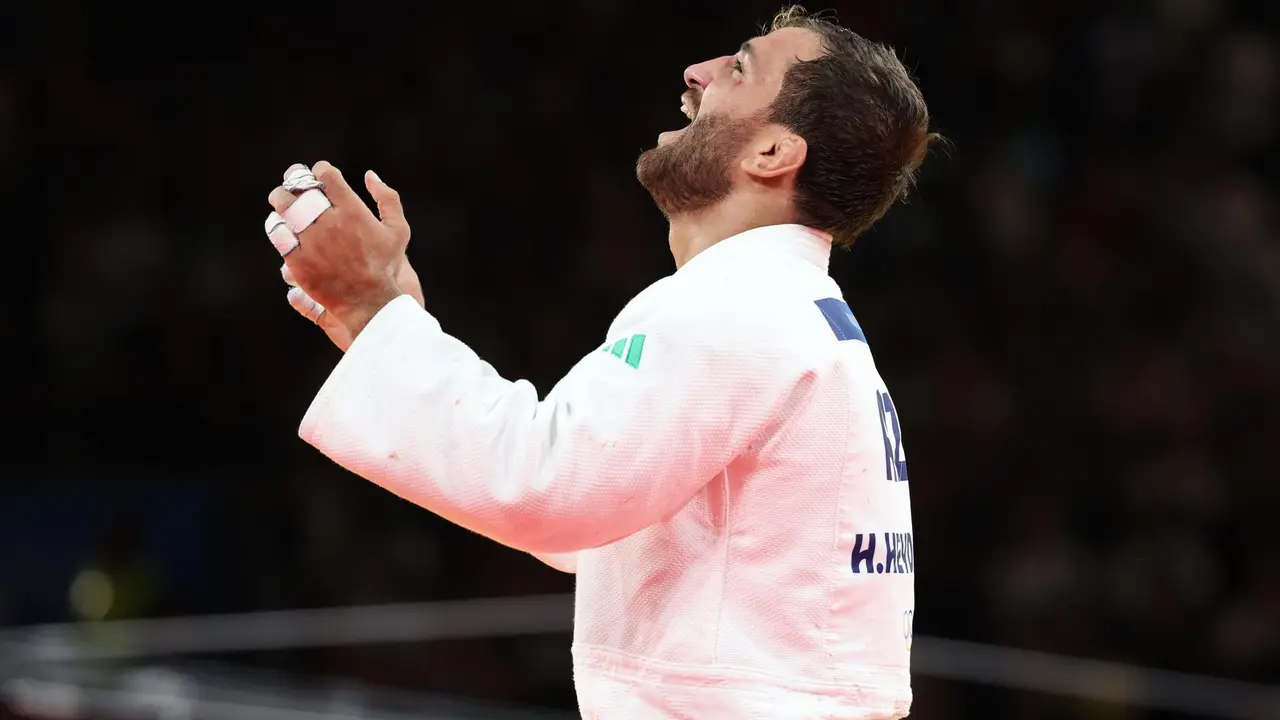 El judoca azer&iacute; Hidayat Heydarov. EFE/EPA/DANIEL IRUNGU