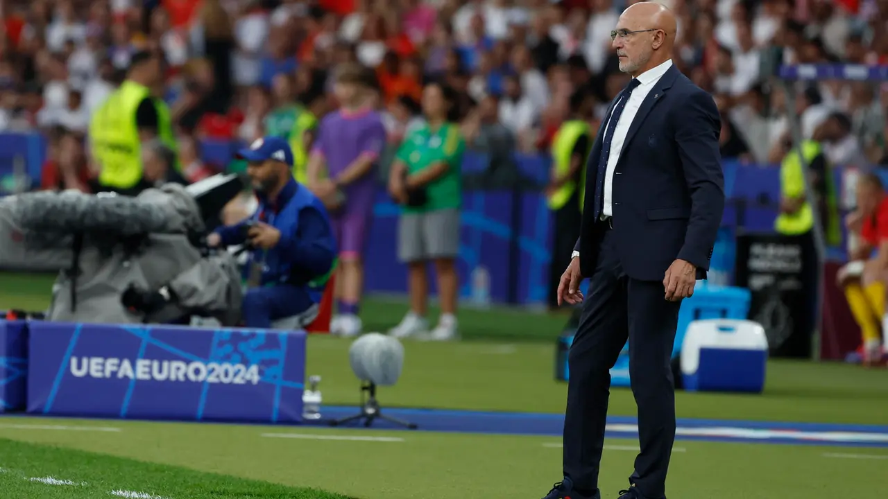 El t&eacute;cnico de la selecci&oacute;n espa&ntilde;ola, Luis de la Fuente EFE / J. J. Guillen.